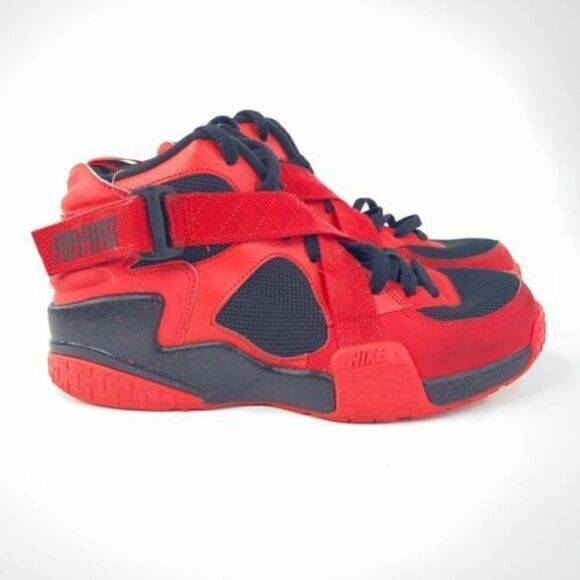 Nike Air Raid Men’s Sz 9 University Red Black 642330-600 Athletic Shoes Sneakers main image 4